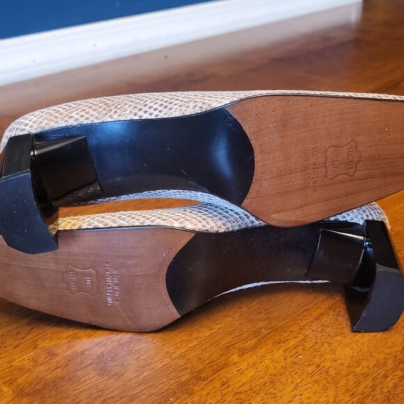 Vintage Stuart Weitzman ~ Sz 5 ~ Leather Pumps ~ *Excellent Vintage Condition - Picture 6 of 10